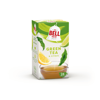 bell tea green citrus 24 pack
