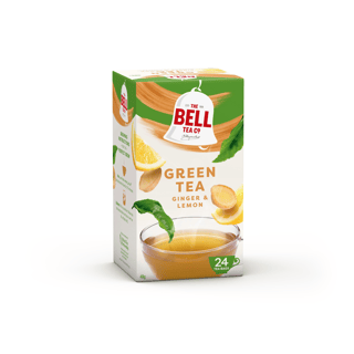 bell tea green ginger 24 pack