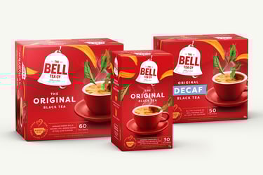 bell tea history mid 1900s